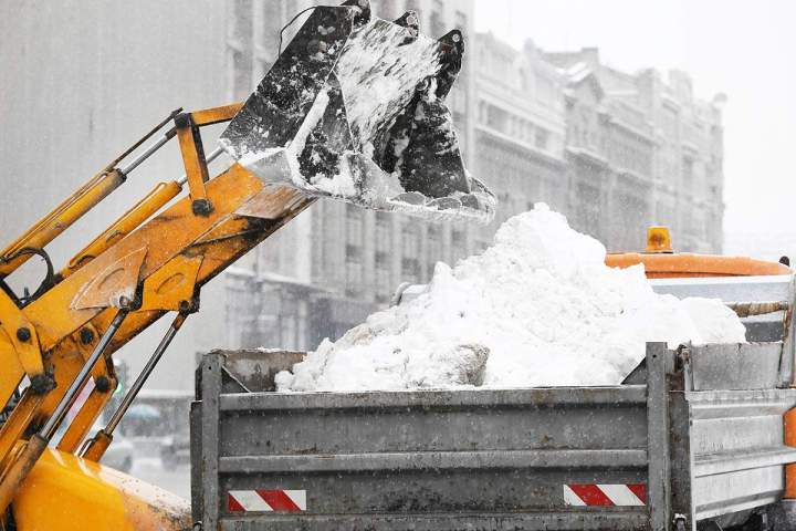 Déneiger des trottoirs Québec
